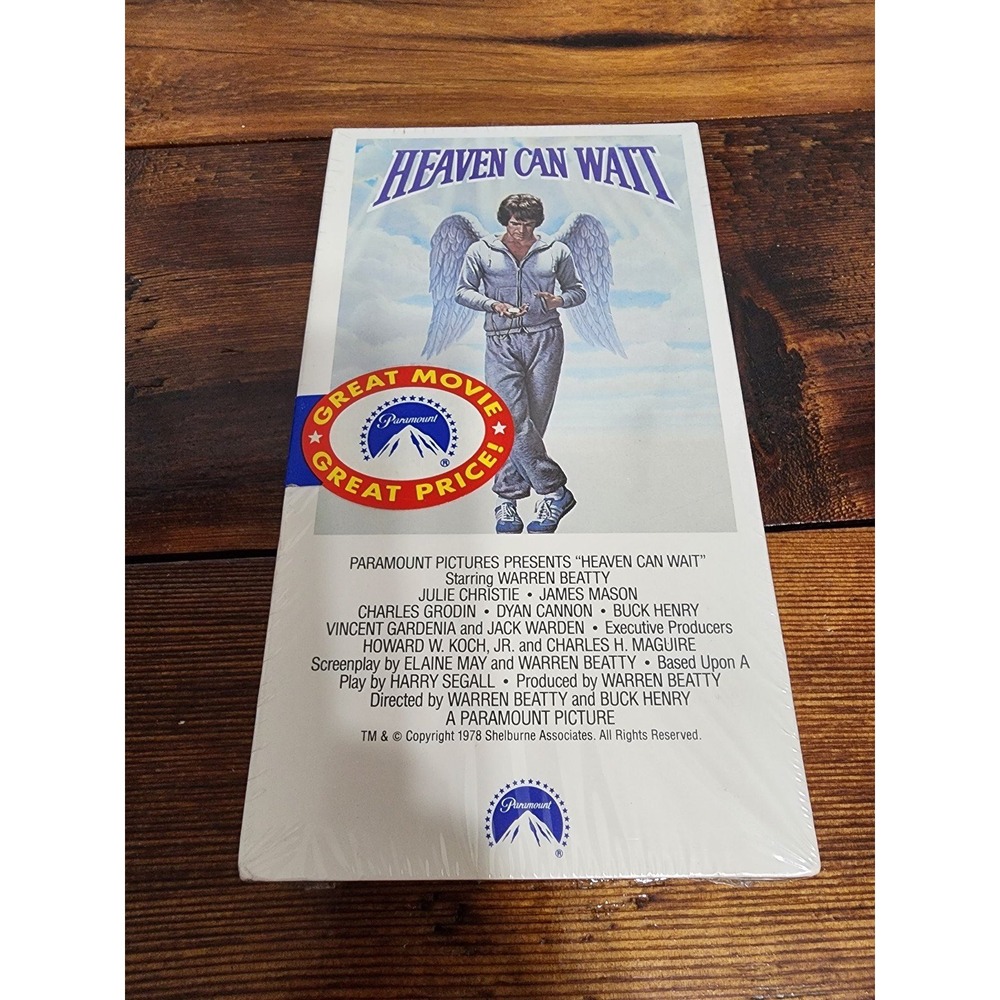 Heaven Can Wait VHS new sealed Warren Beatty